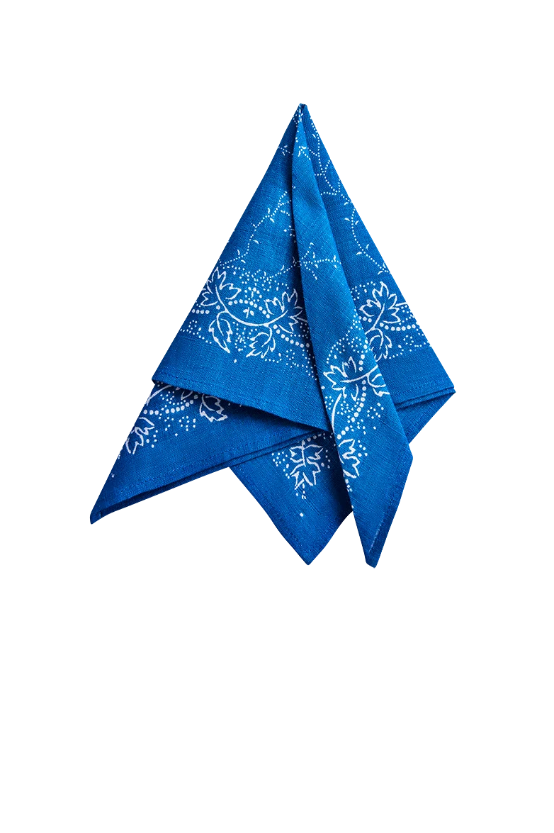 Blaudruck-Stecktuch