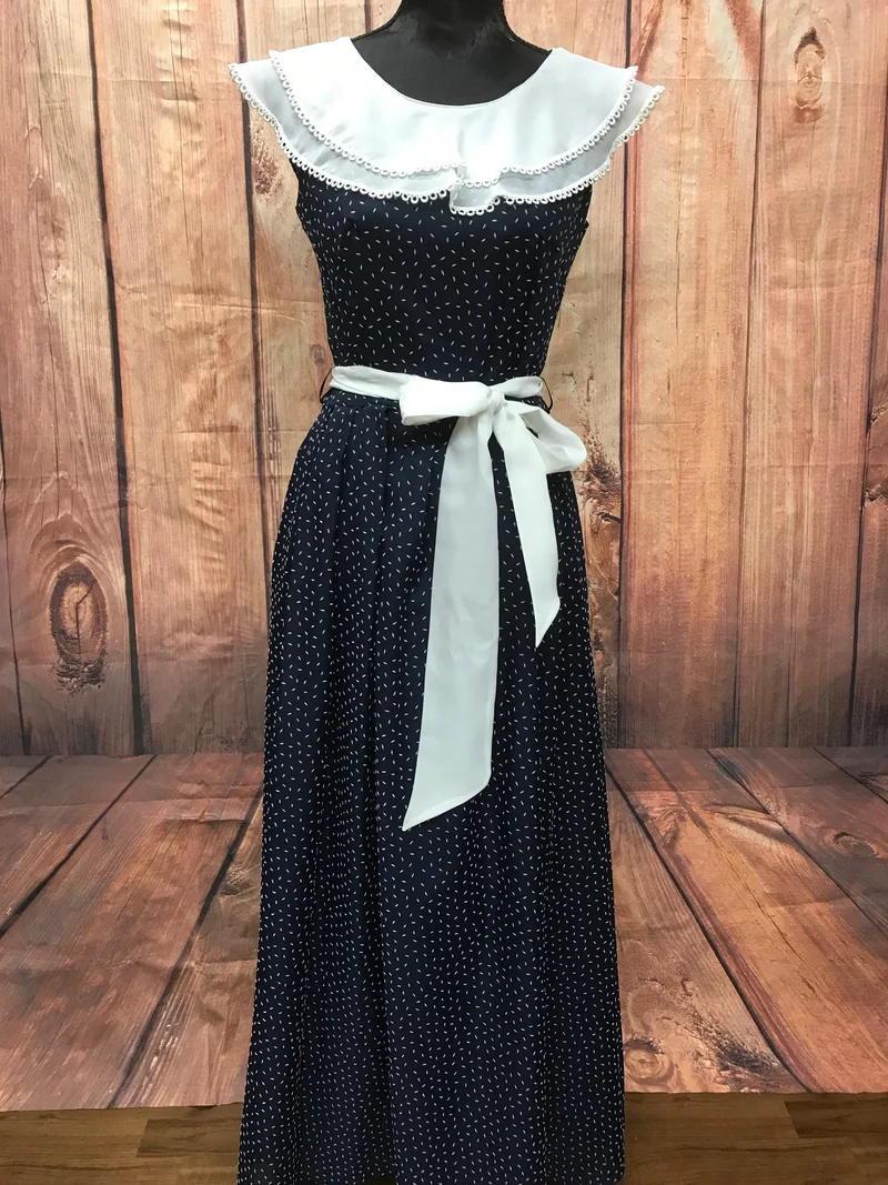 70er Jahre Maxikleid True Vintage Kleid Original Gr.34
