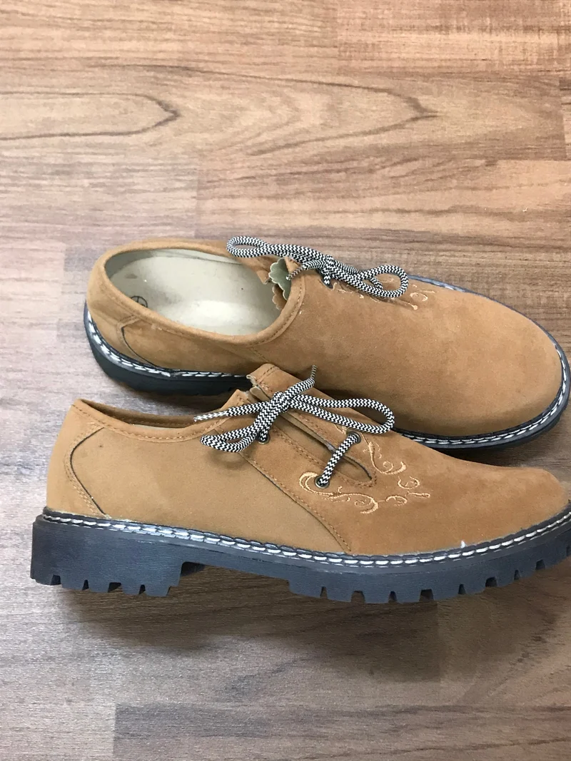 Haferlschuhe caramell - Gr.42