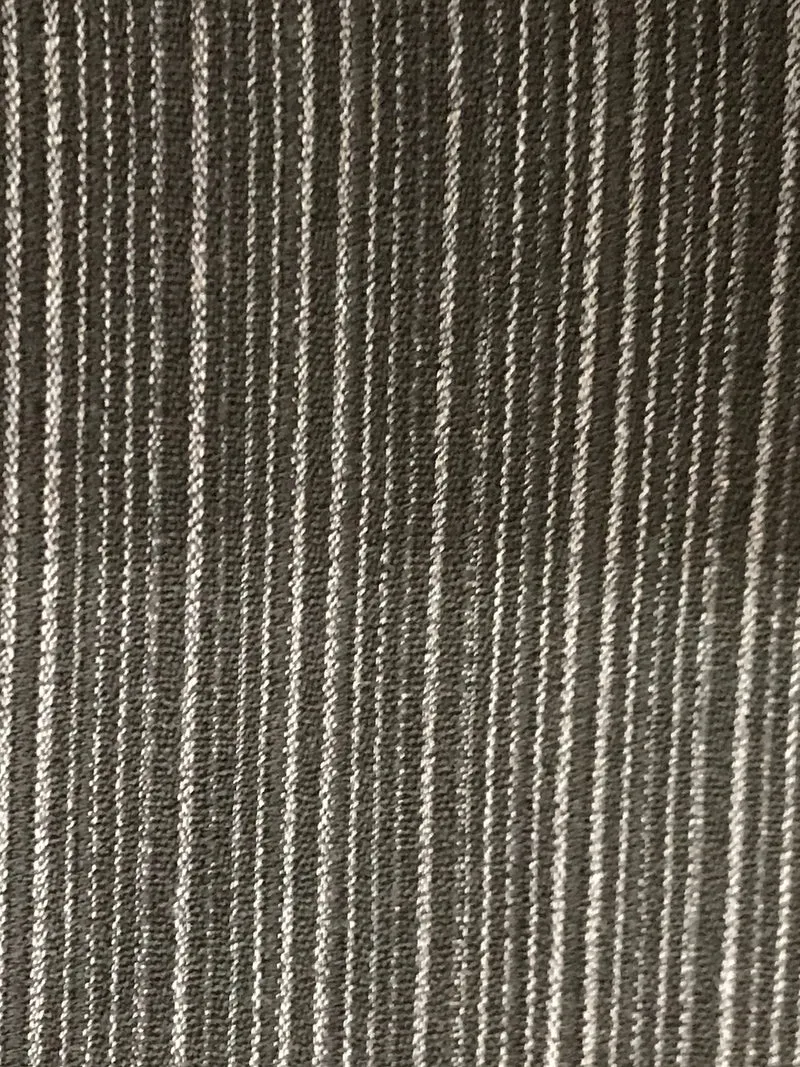 Vintage Herren-Weste Größe 62 – Gestreift in Schwarz & Grau im 20er-Jahre Stil
