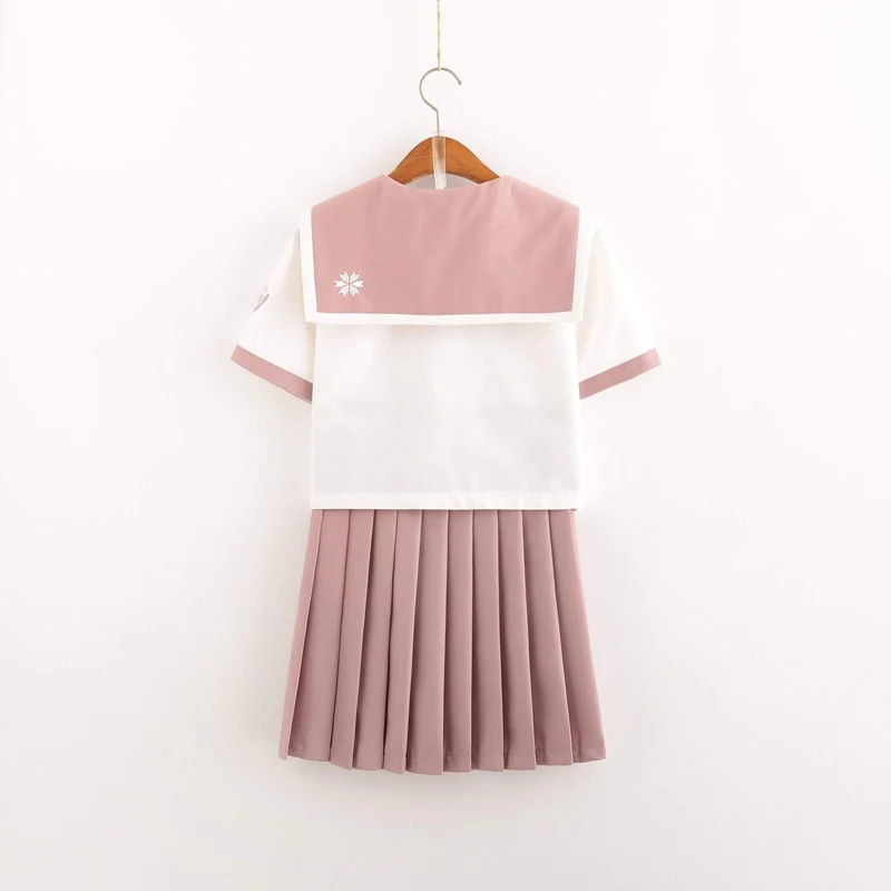 Frauen Kurzarm JK Uniform Japanische High School Uniform Mädchen Student Sailor Anzüge
