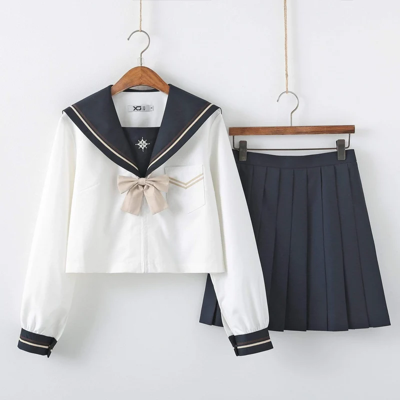 Frauen JK Uniform Anzug Matrosenanzüge Japanische Studentenanzüge