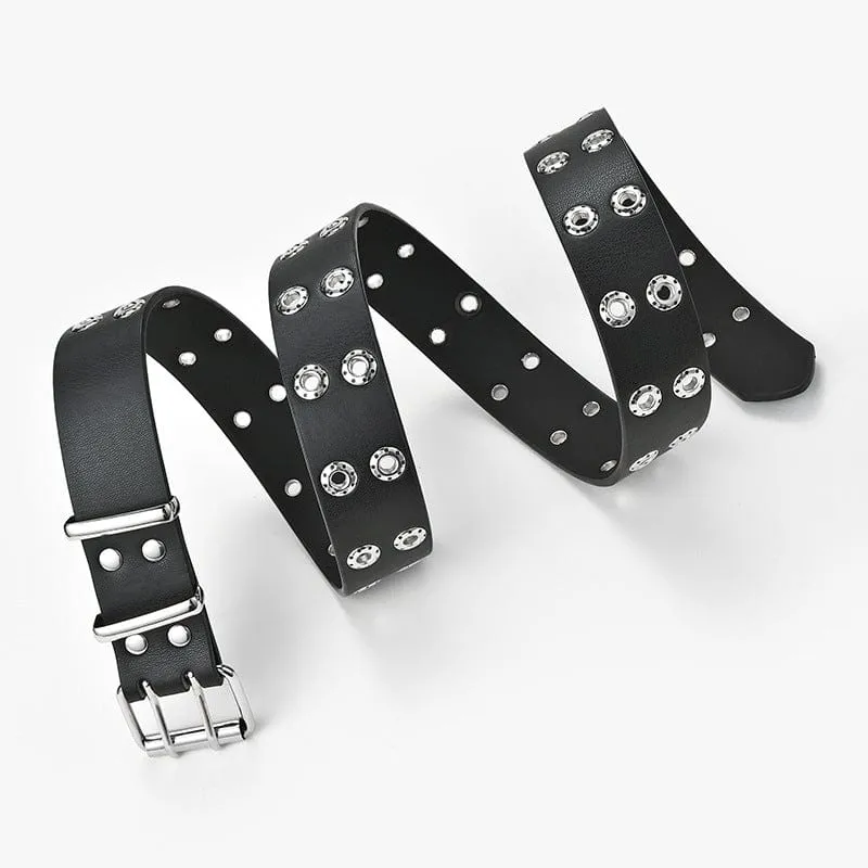 Punk Metal Circle Gürtel für Herren