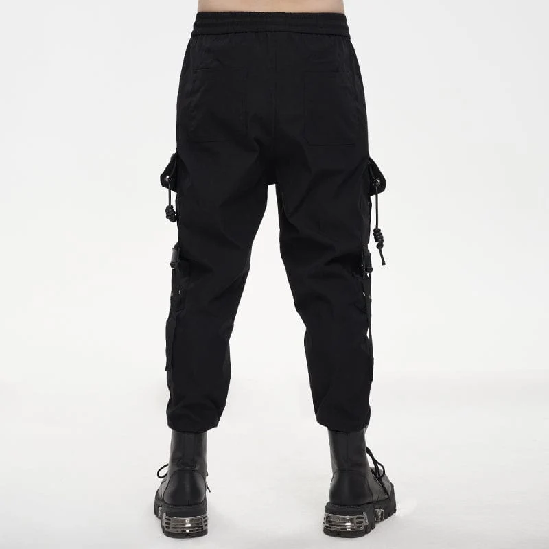 Punk-Cargohose für Herren