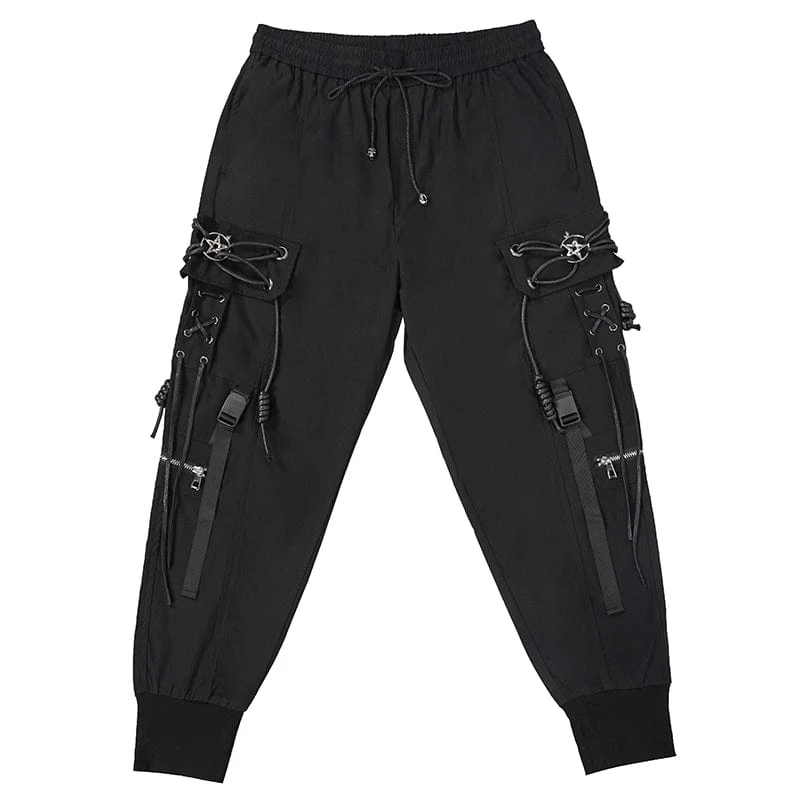 Punk-Cargohose für Herren