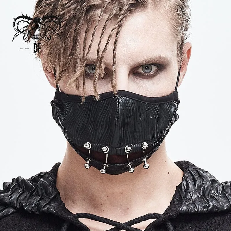 Unisex Gothic Nieten Maske