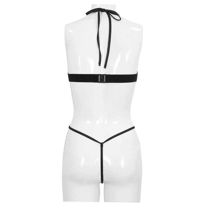Gothic Sheer Mesh Sexy Dessous für Damen