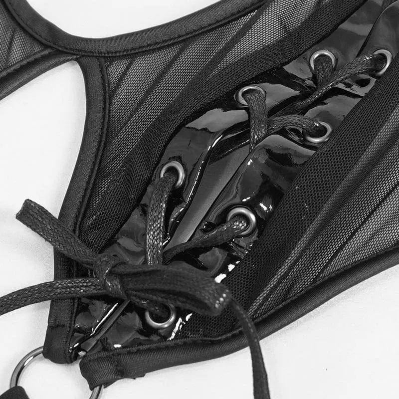 Gothic Sheer Mesh Sexy Dessous für Damen