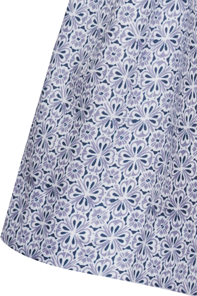 Kinder Baumwolldirndl mit Blumendruck und Bluse