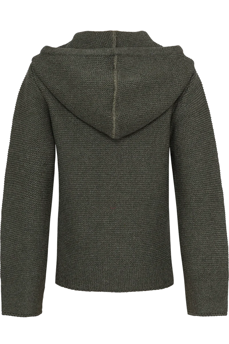 Kinder Strickjacke mit Kapuze