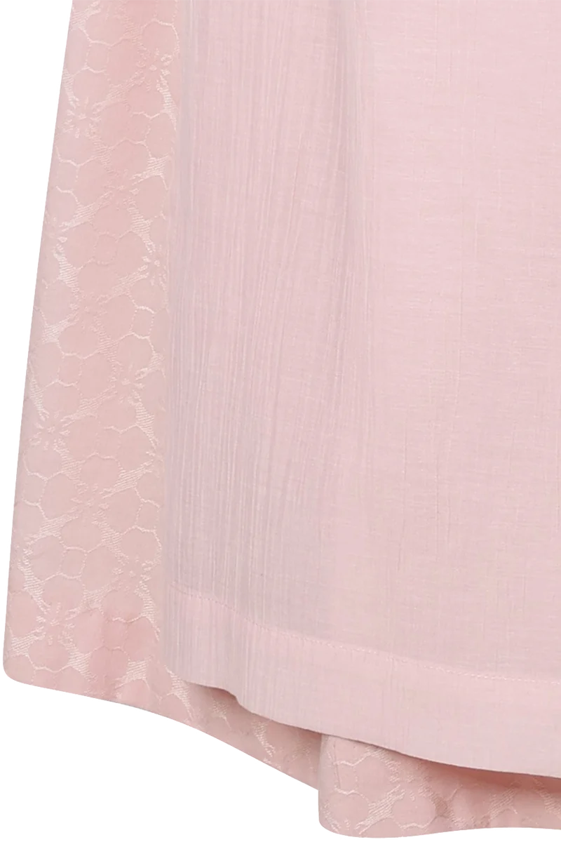 Midi-Dirndl mit gewebtem Ethno-Schürzenband