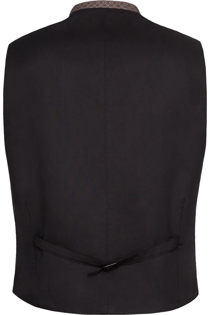 Herren Trachtenweste Slim-Fit gemustert