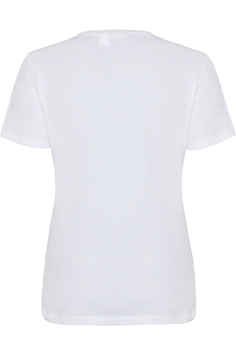 Damen T-Shirt mit Herzchendruck