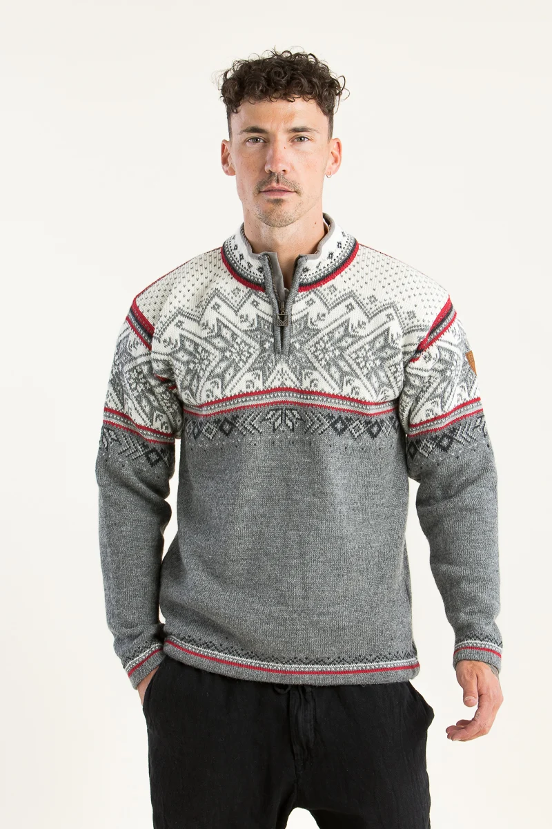 Dale of Norway Norweger Pullover Vail grau