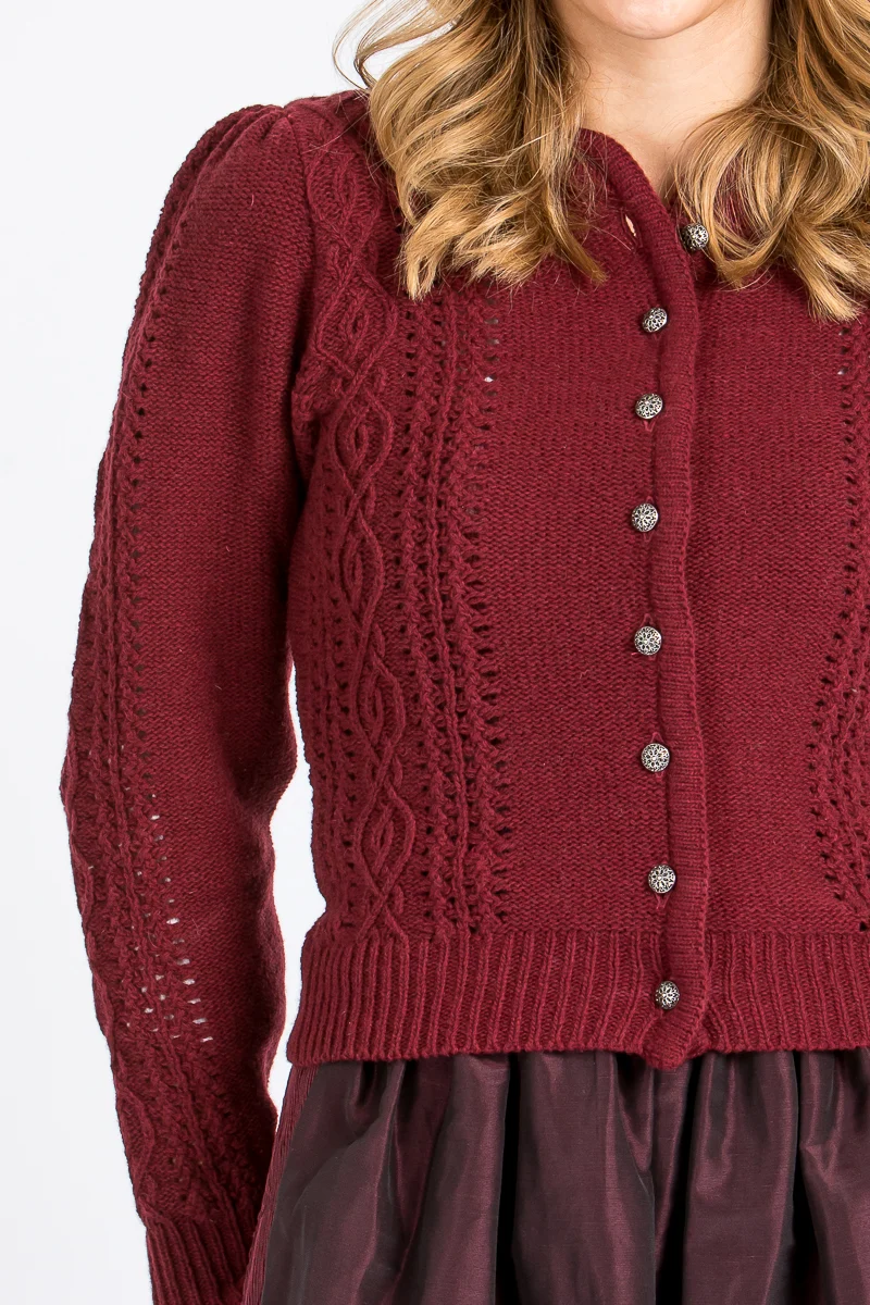 Berwin & Wolff Strickjacke 16226 bordeaux