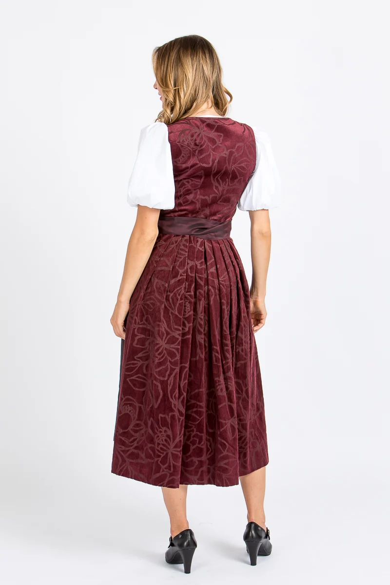 Almliebe Dirndl Loni bordeaux