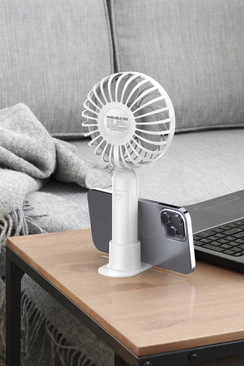 Ventilator - Tragbarer Handventilator - Modell KL7300 - USB Wiederaufladbar