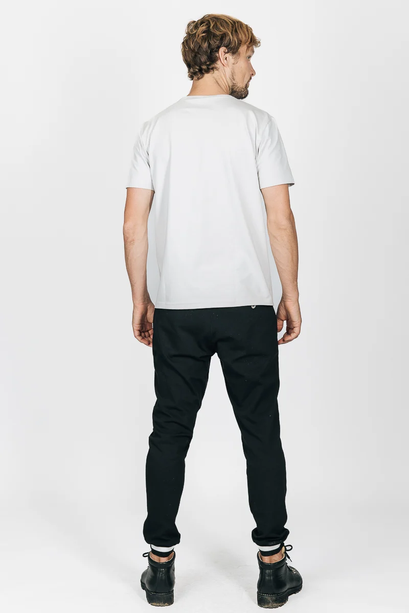 Almliebe T-Shirt Geigelstein grau Berg-Print