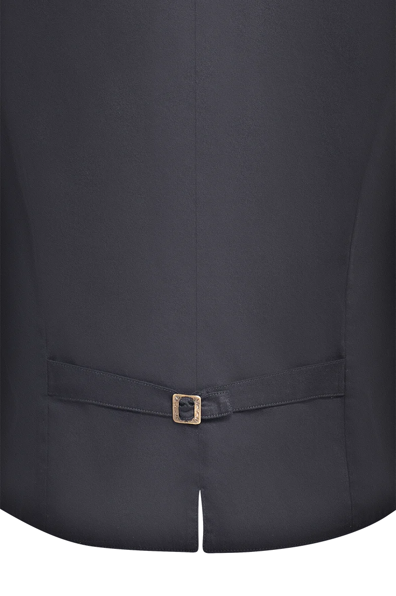 Vorpatiniertes Gilet aus Baumwolle/Leinen
