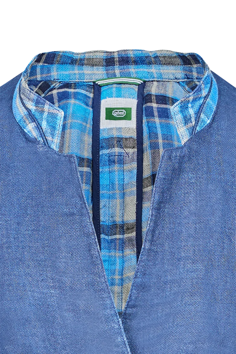 Jacke mit geflochtenem Knopf