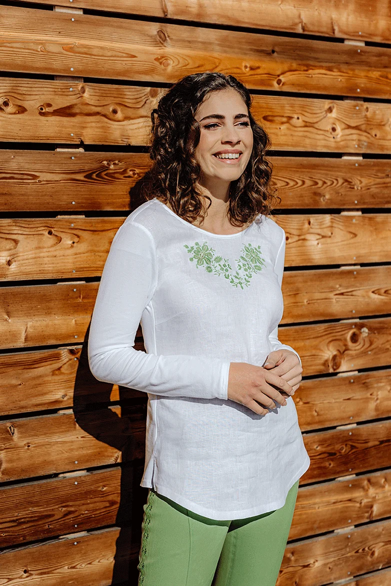 Blüten-Shirt