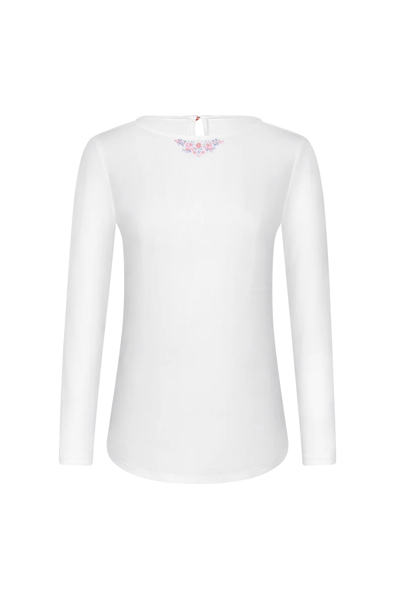 Wickelrosen-Shirt