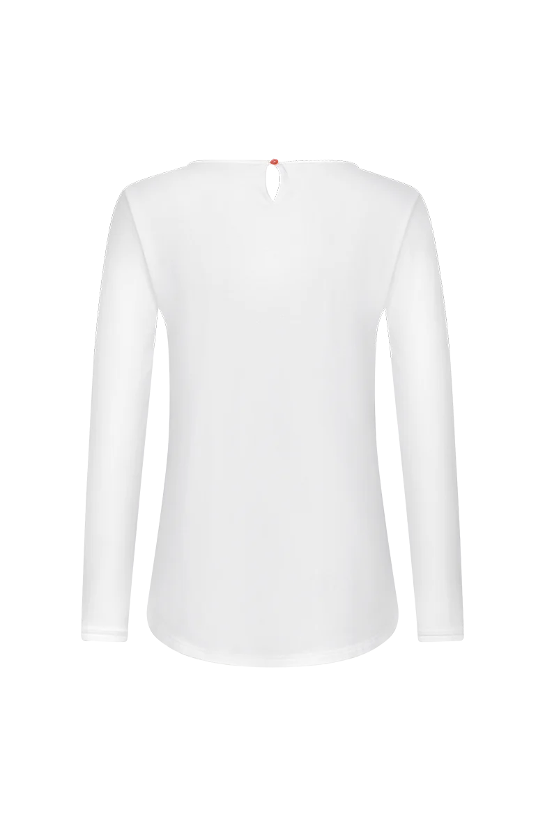 Wickelrosen-Shirt
