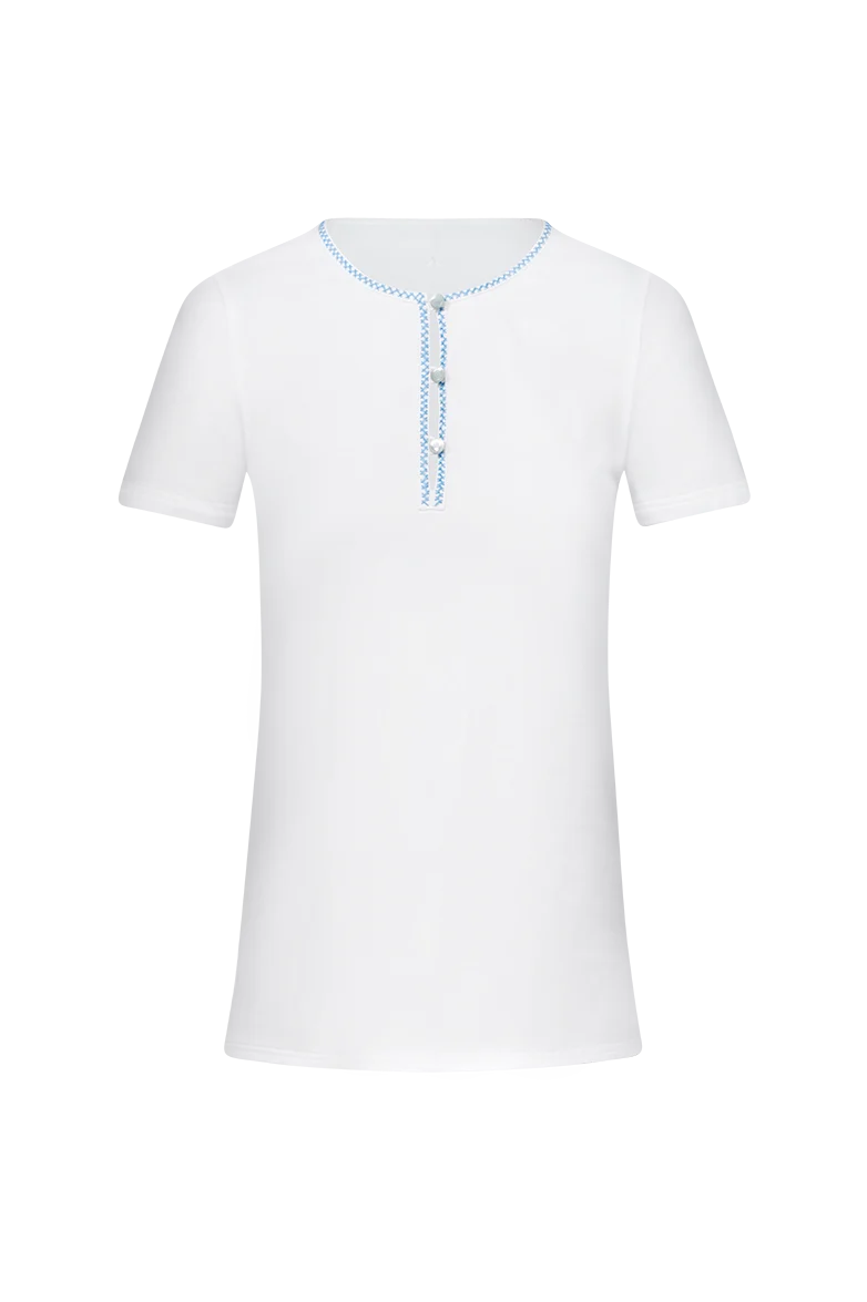 Shirt mit Hexenstich