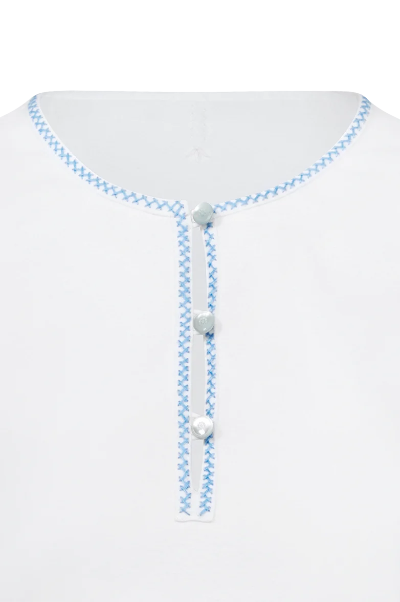 Shirt mit Hexenstich