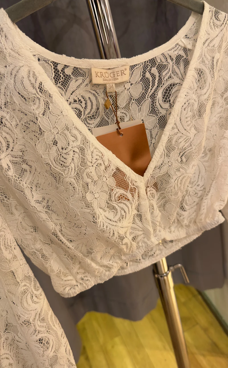 Dirndlbluse Chiana Spitze Krüger Collection