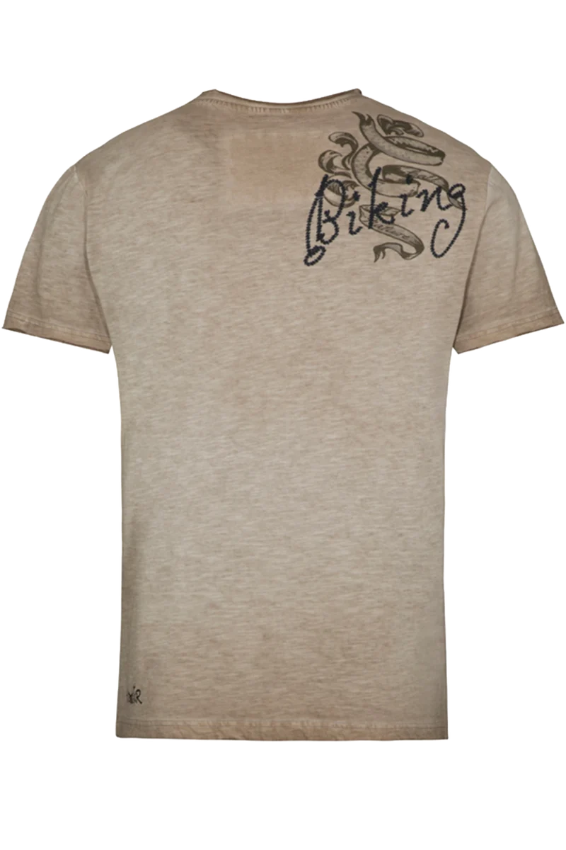 Herren T-Shirt mit Berg- und Fahrradmotiv 'Berg Buddy'