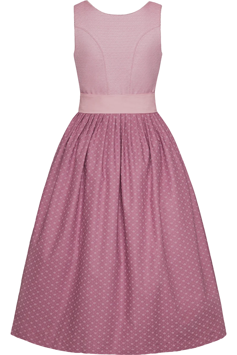 Umstandsdirndl mit Streublumen-Muster - beere