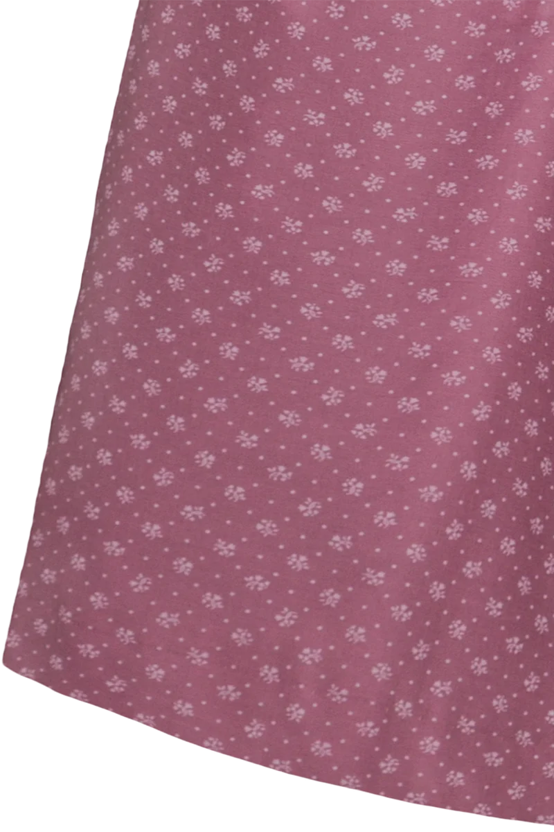 Umstandsdirndl mit Streublumen-Muster - beere