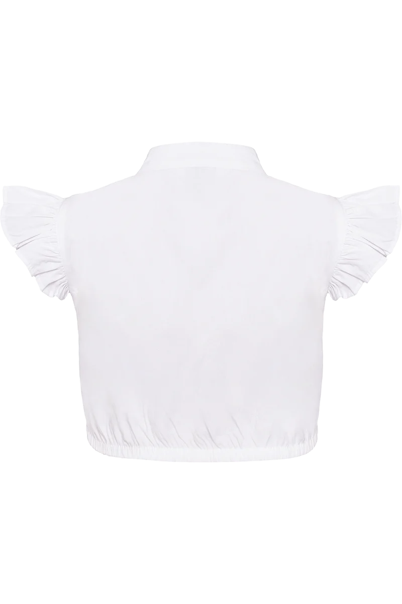 Kinder Dirndlbluse mit Flügelärmel