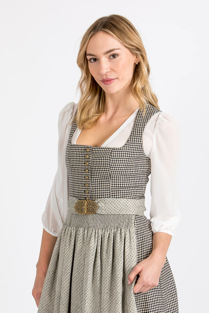 Alpenherz Dirndlbluse Lou Chiffon