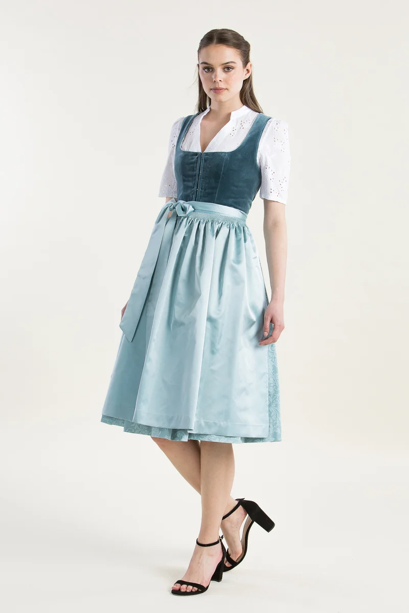 Hammerschmid Samtdirndl Plattensee türkis