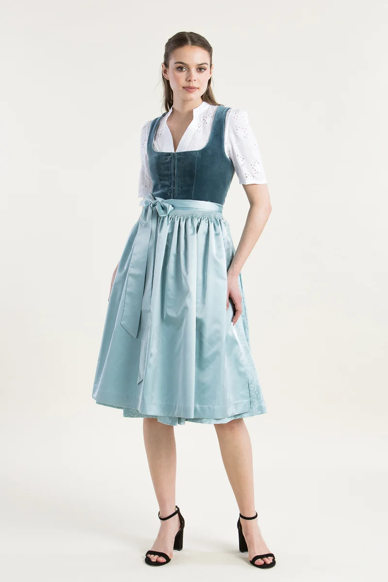 Hammerschmid Samtdirndl Plattensee türkis