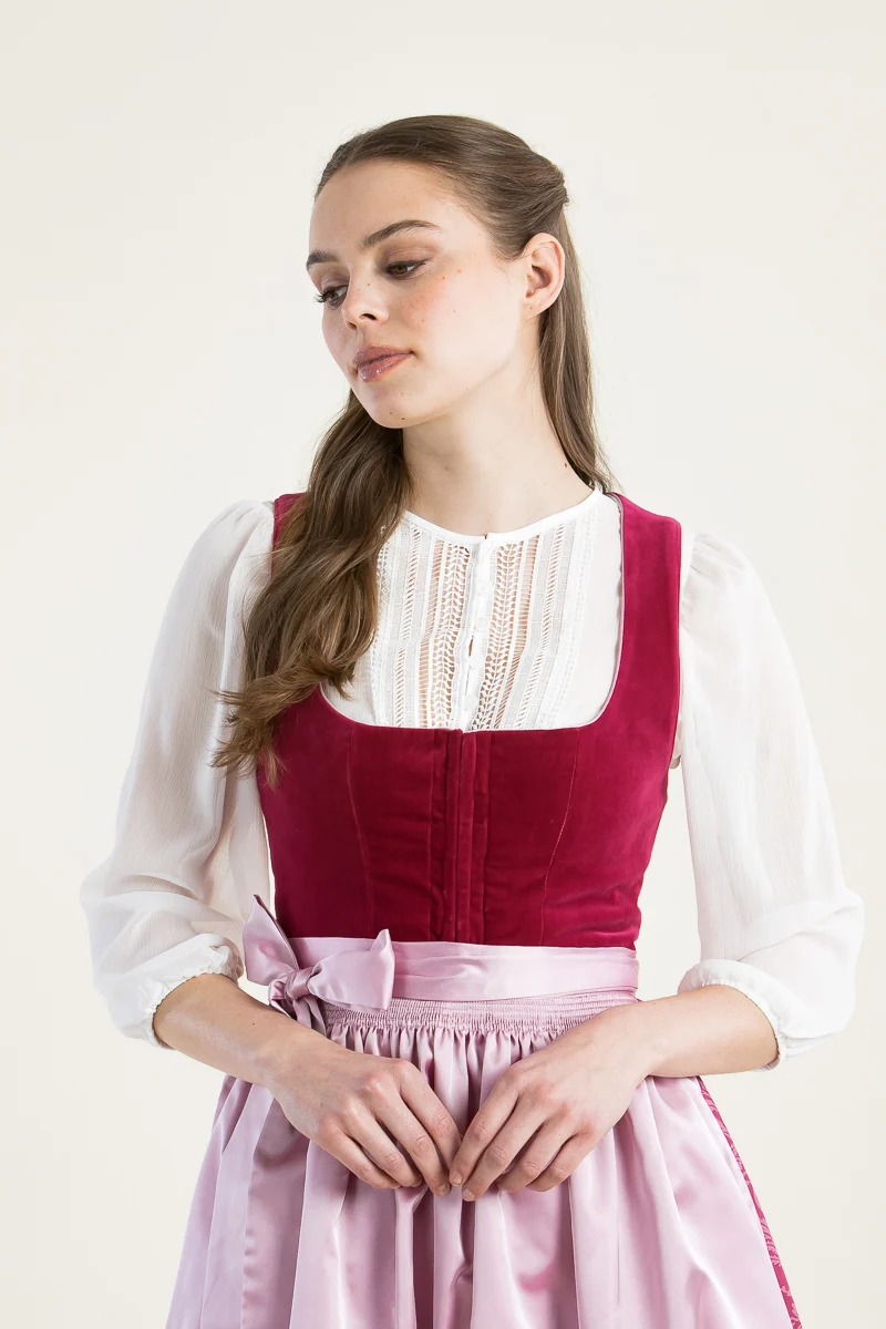 Hammerschmid Samtdirndl Plattensee pink