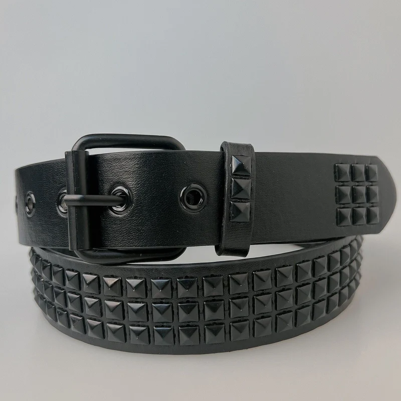 Unisex Punk Rock Metall Nietengürtel