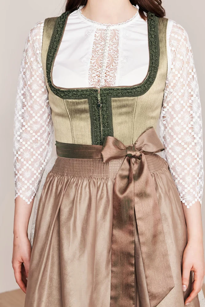 Dirndl Krüger Collection Danila hellgrün 70cm