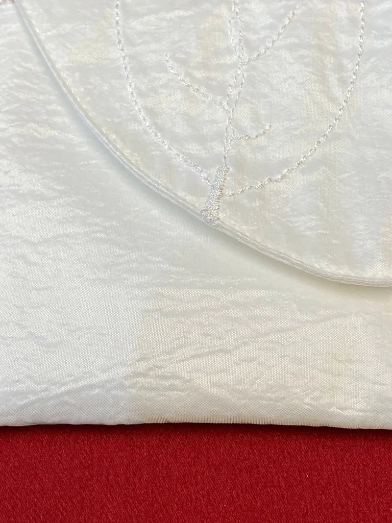 Kommunion Tasche weiß für Mädchen – kleine Umhängetasche zur Erstkommunion