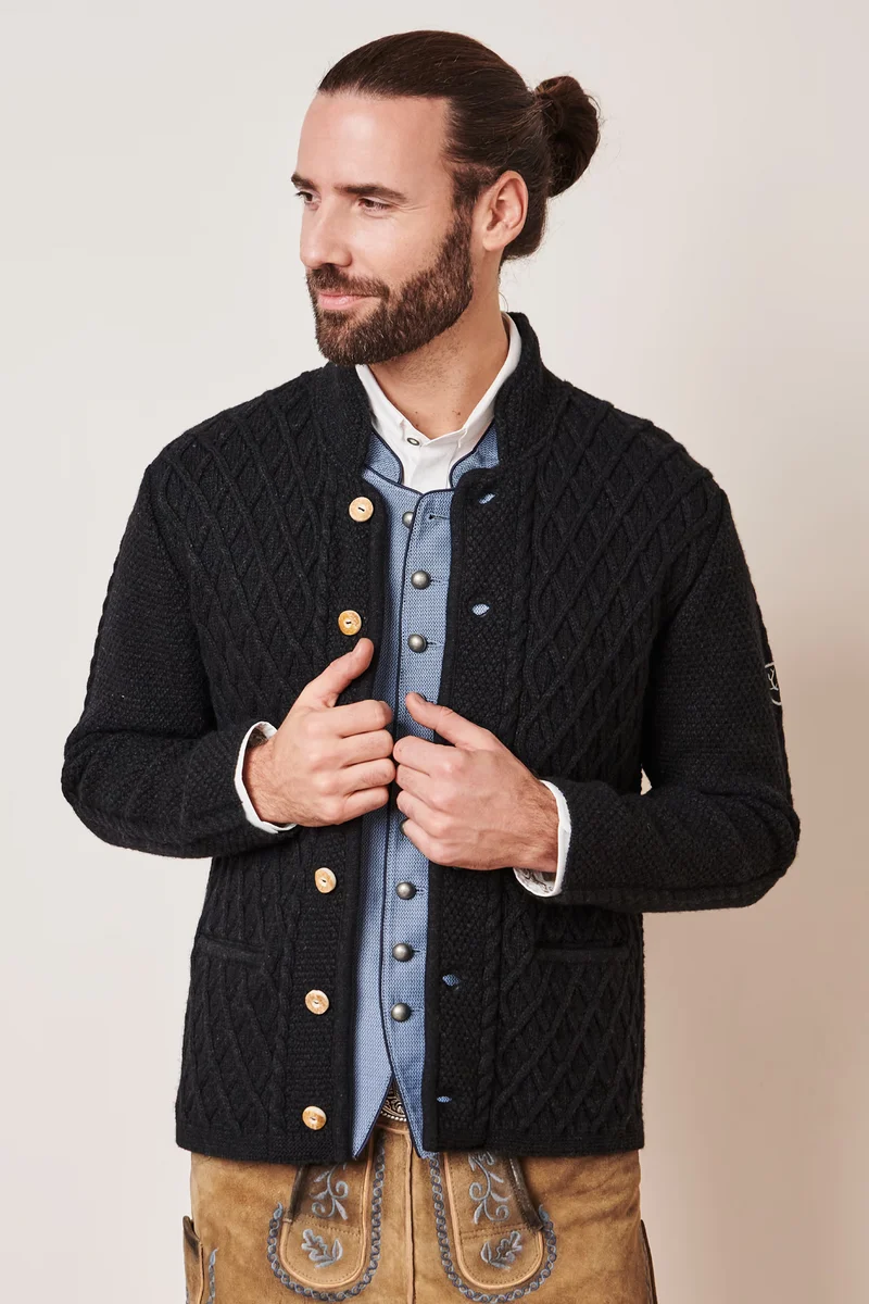 Herren Jacke - JONATHAN - Krüger Buam - 971165-000-0004 - Strickjacke - Trachtenjacke