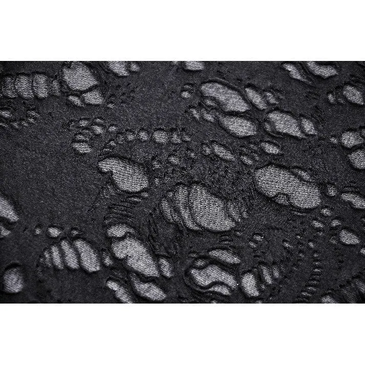 Tanktop mit Gothic-Totenkopf-Print für Damen im Used-Look