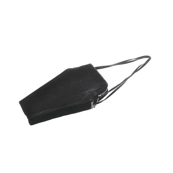 Gothic Sargtasche mit Hörnern und Stickerei für Damen