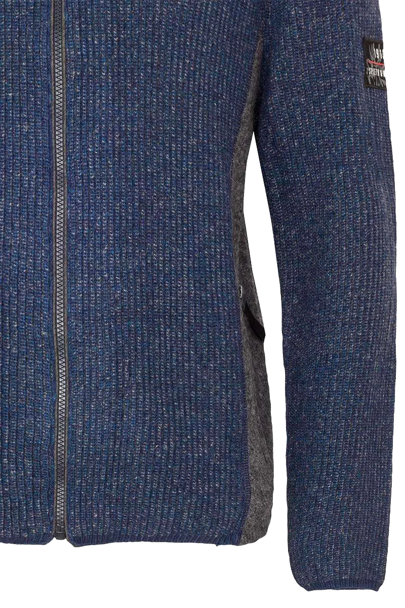 Herren Strickjacke mit Reißverschluss