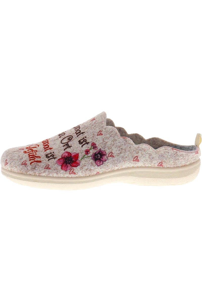 Damen Filzpantoffeln Hauschuhe Dirndl