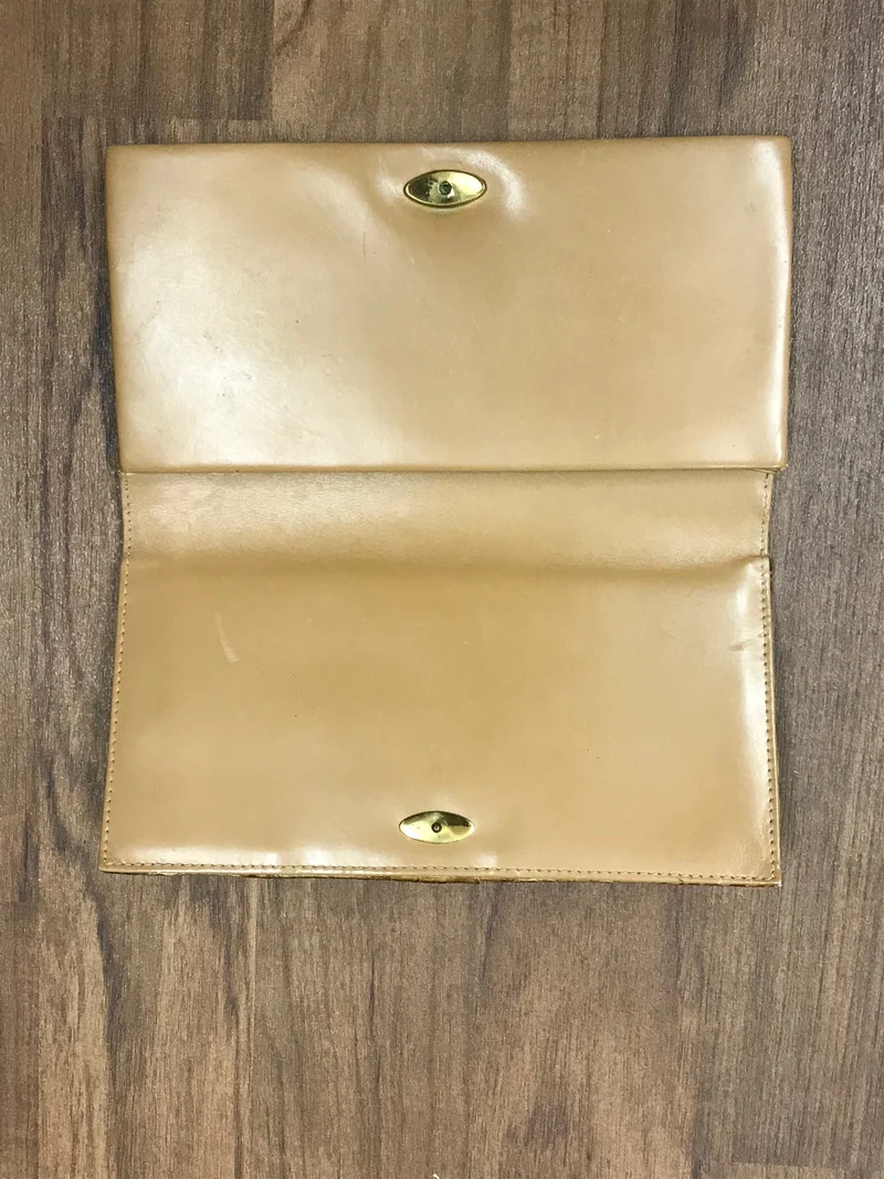 Clutch Krokodilleder Vintage