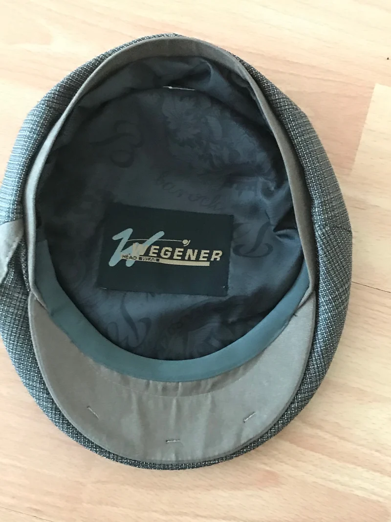 Vintage Schiebermütze - Wegener – Gr. 57