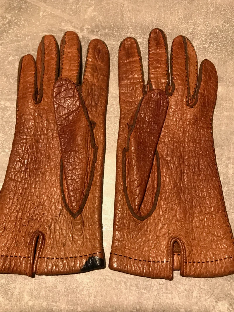 Vintage Lederhandschuhe Gr.M