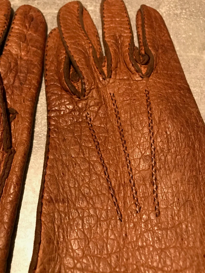 Vintage Lederhandschuhe Gr.M